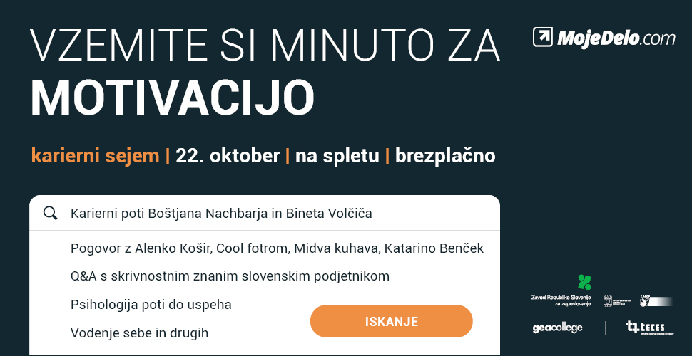 Vzemite si minuto za svojo prihodnost 1